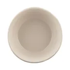 image of GET ECO1015-PP Bowl, 10 Oz (5" Dia. x 1-3/4" H), White Melamine/Bamboo, Break/Chip & Stain Resistant