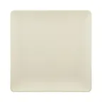 image of GET ECO1111SQ-PP Plate, 11" x 1"H Square White, Melamine/Bamboo, BPA‑Free, Break/Chip Stain‑Resistant