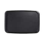 image of GET ECO2114T-B Tray, 21.5"L x 14.5"W x 1"H, Melamine, Black, Break‑Resist, Dishwasher Safe, BPA‑Free