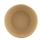 image of GET ECO4515-PB 8oz. Brown Bowl, 4-1/2" Dia. x 1-1/2" H, 50% Melamine/50% Bamboo, Break Resistant