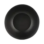 image of GET ECO93-B Bowl, 2-1/4 Qt., 9-3/8" Dia. x 3"H, Round, Black, BPA Free, 50% Melamine/50% Bamboo