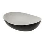 image of GET ERG101 Cheforward Emerge Bowl, 4-Qt, 13-7/10" L x 10-3/5" W, BPA‑Free Melamine, Stone/Black