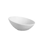 image of GET FRS41MW Bugambilia Sphere Bowl, 6-1/2" Dia., 2-7/9" Deep, 12.7 oz., Marble White Cast Aluminum