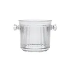 image of GET HI-2015-CL Ice Bucket, 2-1/2 Qt., w/ Clear Knob Handles, Polycarbonate