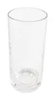 image of GET HM-16CO-CL Clear SAN Cooler Cup, 16 Oz (1 pt), 2.81" Dia x 6.33" H, Hammered Finish - 1 Dozen