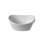 image of GET IB015MC Ice Bucket, 203 Oz Oval, 16-1/2" L x 10-1/4" W x 9" Deep, Aluminum Resin Mocha Finish