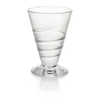 image of GET ICM-28-CL Sundae Twist Dish, 14 oz, 3.9" Dia x 5.5" H, SAN Clear, Dishwasher Safe - 1 Dozen