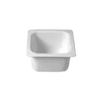 image of GET IH1/6DWG Pan, 1/6, 2.1 Qt, 6‑9/10"L x 6‑3/10"W, 3‑9/10" Deep, Aluminum Resin Coated, Willow Green