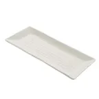 image of GET INF107 Cheforward Infuse Platter, 12"L x 5-1/8"W x 7/10"H, Rectangular, Melamine, Natural