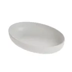 image of GET INF119 Pasta Bowl, 64 Oz., 10"L x 7"W x 2-3/8"H, Oval, White Melamine, BPA Free