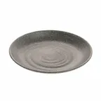 image of Get INF201 Cheforward Infuse Plate, 8-3/10" Dia. X 1-1/10"H, Medium, Round, Melamine, Stone Grey