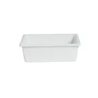 image of GET IS025-MOD Salad Bar Bowl, 84.54 Oz (1‑2 Qt), 9" x 9" Square, 3" Deep, White Aluminum Resin Finish