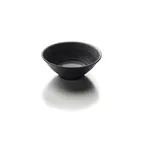 image of GET JW1007-B Bowl, 24 oz., 7-1/8" Dia. × 2-7/8" H, Black Melamine, Break/Chip/Stain‑Scratch Resistant