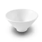image of GET JW124-W Elite Bowl – 8 oz., 4-3/4" Dia., 2-3/8" H, White, BPA‑Free, Melamine, Dishwasher‑Safe