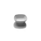 image of GET JW1505-W Elite Global Solutions Bowl – 6 oz., 5" x 1-5/8" H, Square, White, BPA‑Free, Melamine
