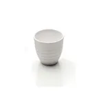 image of GET JW2025-W 8 Oz Round Tea Cup, 3-1/4" Dia. x 3-5/8" H, White Melamine, Stain & Scratch Resistant
