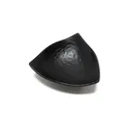 image of GET JW3008-B Triangular Black 16 Oz. 7" Melamine Bowl, BPA Free, Dishwasher Safe