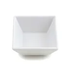 image of GET JW33-W Elite Ramekin, 4 oz., 3" x 1-1/2" H, White, Zen, BPA-Free, Melamine, Dishwasher Safe
