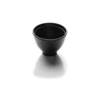image of GET JW4004-B Soup Bowl, 9 Oz, 4‑1/8" Dia × 3‑1/8" H, Black Melamine, Break/Chip Resistant