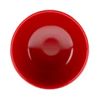 image of GET JW4432T-BR 24oz Bowl, 5-1/4" dia x 3" H, red interior, black exterior, BPA-free melamine