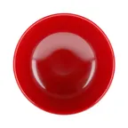 image of GET JW542T-BR 48oz Bowl – 6-3/4" Dia. x 3-1/2" H, Red Interior, Black Exterior, BPA‑Free