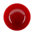 image of GET JW642T-BR Bowl, 64 Oz., 7-3/4" Dia. x 4" H, Red/Black Two-Tone Melamine, Dishwasher Safe