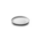 image of GET JW7006-W Plate, 6-1/4" Dia. x 7/8" H, Round Coupe, White Melamine, BPA‑Free, Break‑Chip‑Resistant