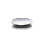 image of GET JW7307-W Elite Solutions Plate, 7-1/4"L x 4-1/2"W x 1-1/8"H, Oval, Deep, White Melamine
