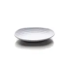 image of GET JW7309-W Oval Plate, 9"L x 5-3/4"W x 1-3/8"H, White Melamine, Deep, Scratch & Chip Resistant