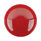 image of GET JW92T-BR Bowl, 44 oz, 9" Dia × 2½" H, Round, Red Interior Black Melamine, Break‑Chip‑Resistant