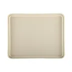 image of GET JWL11852T-ES Bento Box Lid, 11-1/4" x 8-3/4" x 1"H, Two‑Tone Melamine, Ebony Exterior