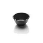 image of GET JWT61-B Bowl, 4 Oz, 3-3/4" Dia. X 2"H, Round Black Melamine, Break/Chip/Stain/Scratch Resistant