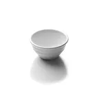 image of GET JWT61-W Bowl, 4 Oz., 3-3/4" Dia. x 2"H, White Melamine, Break/Chip/Stain/Scratch Resistant