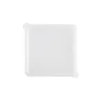 image of GET LID-1400-CL Clear Snap-On Salad Crock Lid, Polypropylene, Square, For ML-148 - Dozen