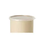 image of GET LID-1527-CL Clear Snap-On Round 1-1/2 Qt Salad Bar Crock Lid, Plastic, 1 Dozen