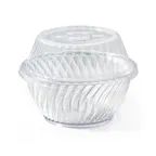 image of GET LID-55601-CL Disposable Clear Plastic Lid for DD-60 & DD-80, Case Pack - 1000/Case