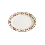 image of GET M-4020-TR Tea Rose™ Platter 14" x 10" Oval, Melamine, Break‑Resistant, Dishwasher‑Safe - 1 Dozen