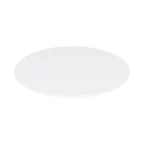image of GET M114-NW Elite Global Solutions Plate, 11" Dia. x 1/2"H, Round, Flat, Melamine, White