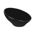 image of GET M115-B Bowl, 2 Qt (64 Oz) 11-1/2" Dia x 3-1/4" x 6" H, Round Melamine Black, Safe, BPA‑Free