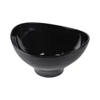 image of GET M115OV-B Bowl, 4 Qt (128 Oz), 11.5"L x 10.5"W x 6"H Oval Melamine Black