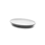 image of GET M1216OV-NW Elite Global Solutions Platter, 2-3/4 Qt., 16"L x 12"W x 2"H, Oval, Melamine, White