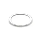 image of GET M12R-NW Plate, 12" Dia. x 3/4" H, White Melamine, Break/Chip/Stain-Resistant, NSF Certified