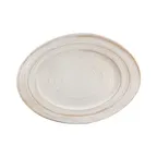 image of GET M1318OVST-OWD Serving Dish, 18" x 13" Oval Melamine White Plate, BPA Free, Dishwasher Safe