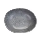 image of GET M14123OV-CO Oval Melamine Bowl, 164 oz, 14‑3/4" L x 12‑5/8" W, Black, Dishwasher‑Safe, BPA‑Free