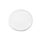 image of GET M145P-NW White 14-1/2" Round, Deep Melamine Plate, 1/4" High, BPA Free, Dishwasher Safe