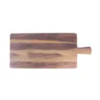 image of GET M2312RC-HW Melamine Board 23" x 12" x 3/4" 5" Handle, Look, Resistant, Dishwasher Safe, BPA-Free
