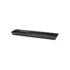 image of GET M3082-B Elite Global Solutions Tray, 30"L x 8"W x 2"H, Rectangular, Melamine, Black