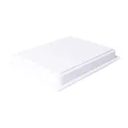 image of GET M7562LID-W Elite Global Lid, 7-1/2" x 6" Rectangular, White Melamine, BPA‑Free, Dishwasher‑Safe