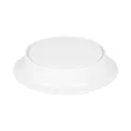 image of GET M8P-NW Elite Global Pedestal, 8" Dia x 2" Height, Round, White, Melamine, Dishwasher Safe, BPA Free