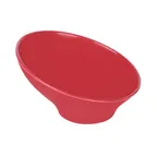 image of GET M9-CBR 7/8 Qt (28 Oz) Round Melamine Bowl, 9" Dia x 2-1/2" x 5" H, Cranberry Red
